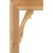 Ekena Millwork Olympic Block Rough Sawn Bracket, Western Red Cedar, 4"W x 14"D x 22"H BKT04X14X22OLY05RWR - alternate 3
